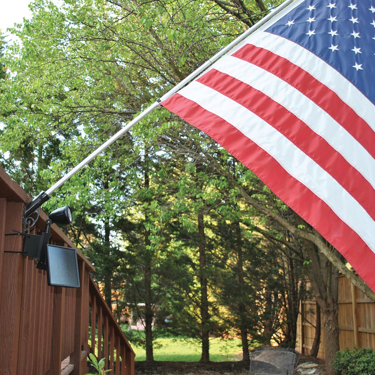 Maxsa Innovations Solar LED Flag Light - 4