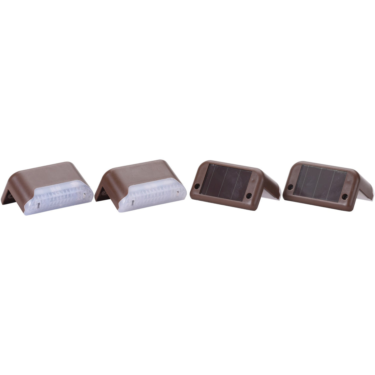 Maxsa Innovations Solar-Powered Deck Lights, 4 Pk