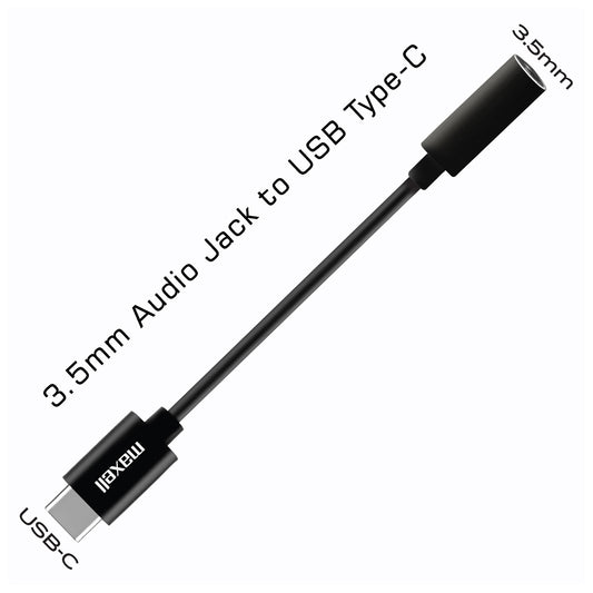 Maxell Sync-Up 3.5-mm to Stereo Headphone Adapter Cable