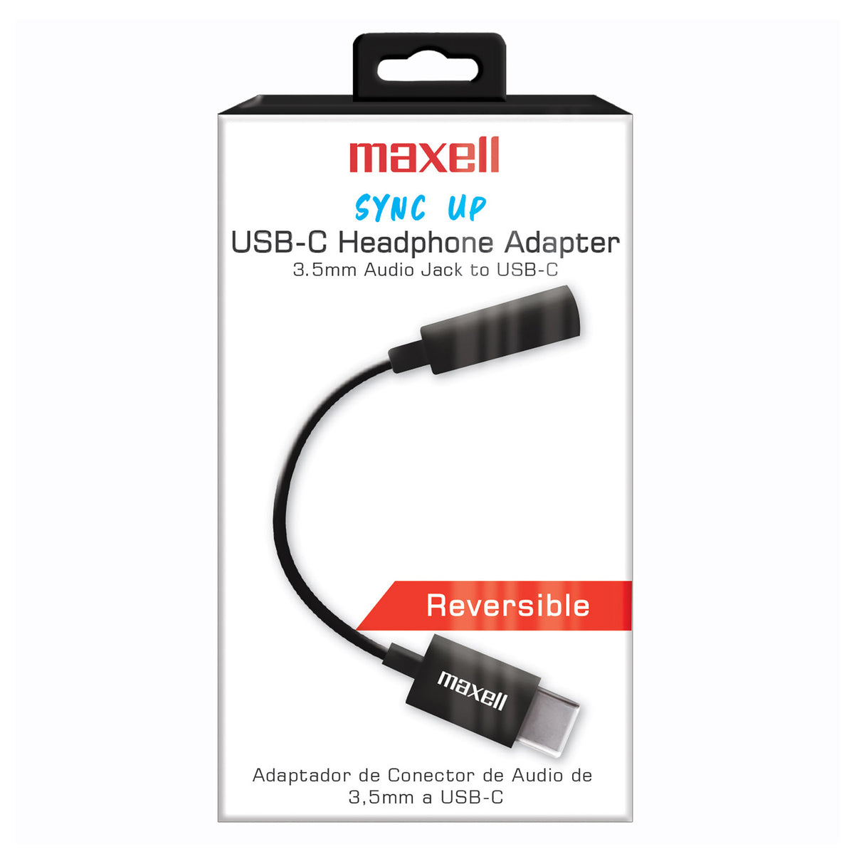 Maxell Sync-Up 3.5-mm to Stereo Headphone Adapter Cable - 5