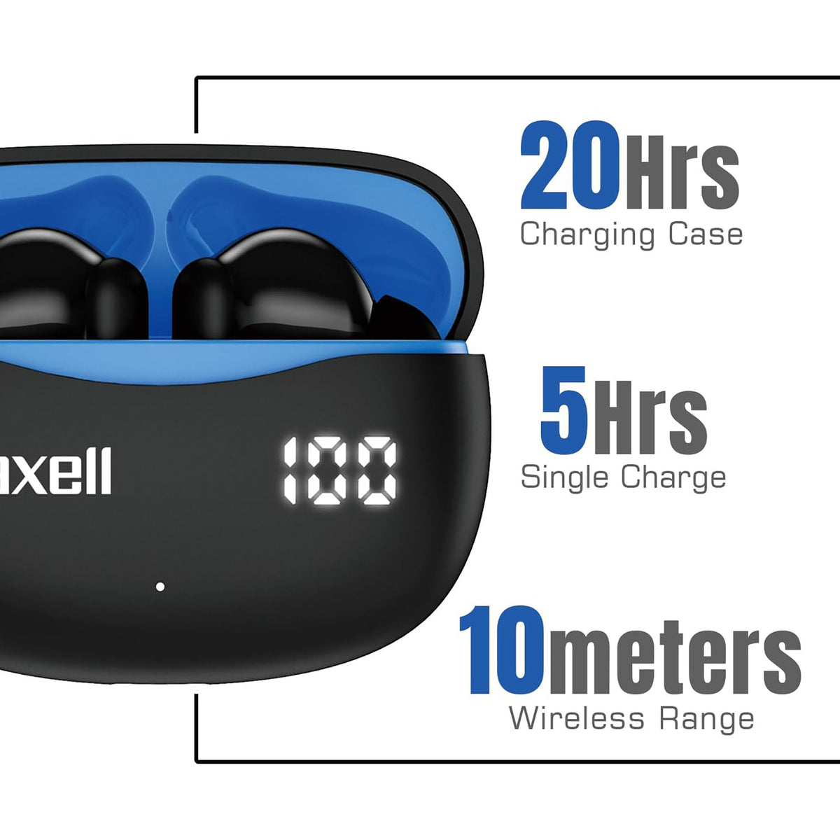 Maxell Bass 13 Tws Bluetooth In-Ear Earbuds