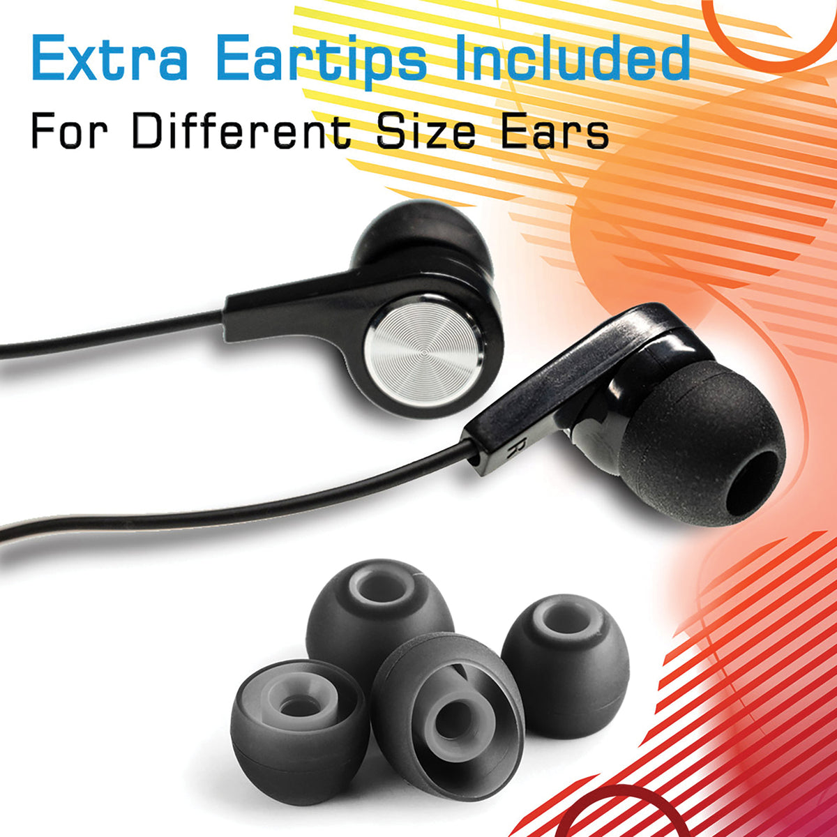 Maxell Sync Up Wired In-Ear Earbuds - 4
