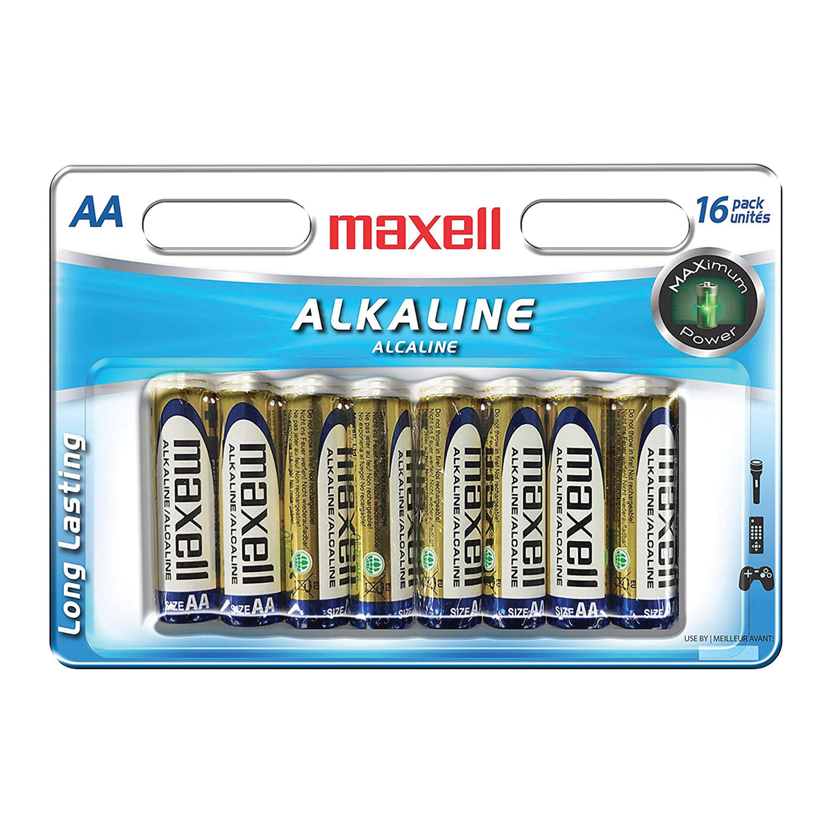 Maxell AA Alkaline Batteries (16 Pack) - 5