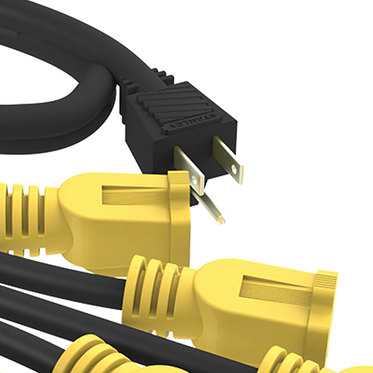 Stanley PowerSquid 5-Outlet Multiplier with 3-Ft. Cord - 4