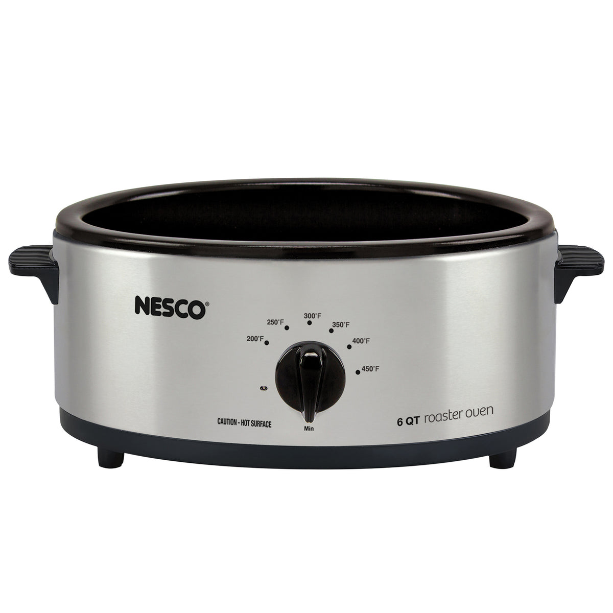 Nesco 6-Qt. 750-Watt Roaster — Silver - 6