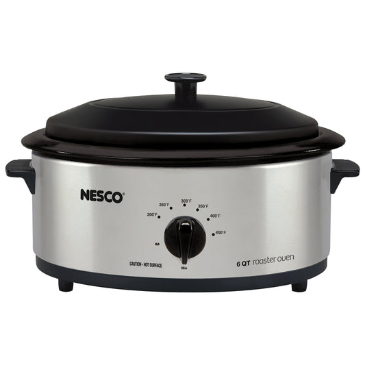Nesco 6-Qt. 750-Watt Roaster — Silver
