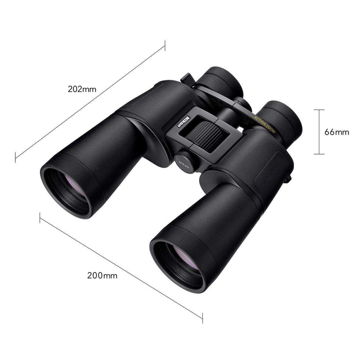 Nikon Action Zoom 10-22x50 Binoculars - 2