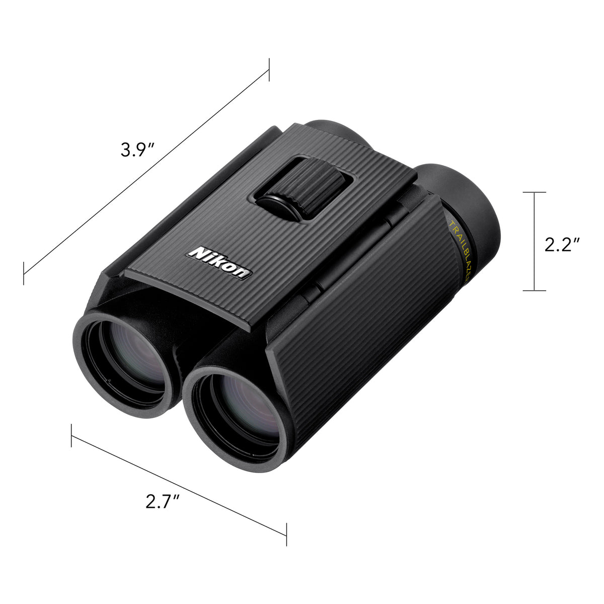 Nikon Trailblazer II Compact Waterproof 10x25 Binoculars - 2