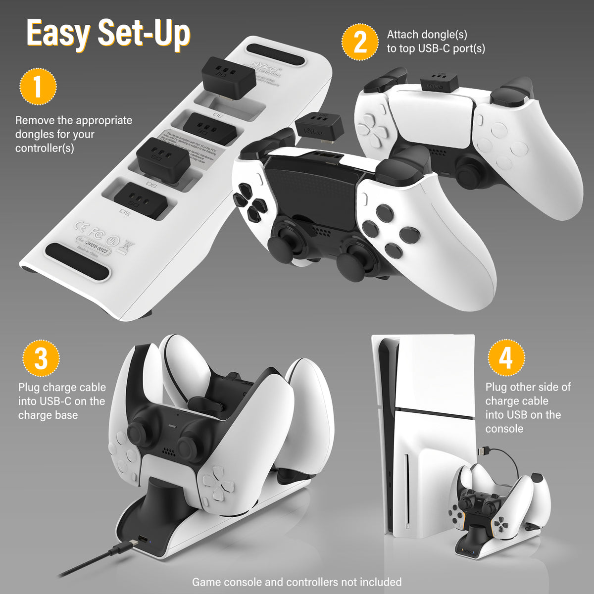 Nyko Charge Base Edge for PlayStation 5 - 2