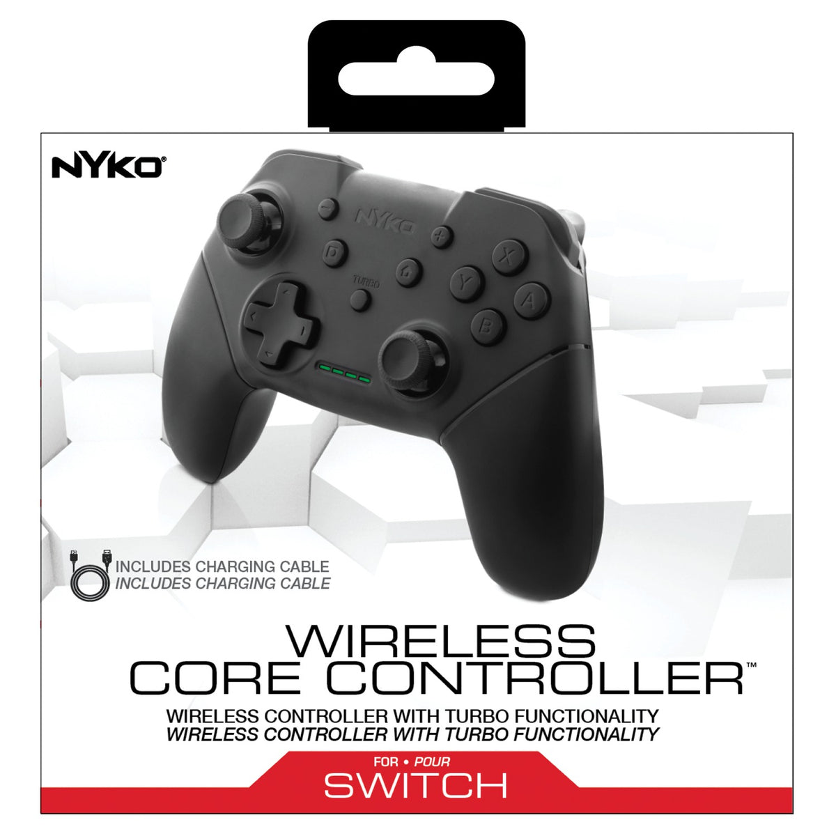 Nyko Wireless Core Controller for Nintendo Switch — Black - 2