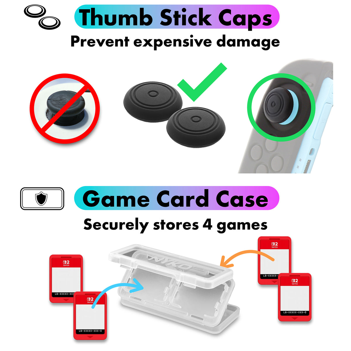 Nyko Starter Kit for Nintendo Switch 2 - 3