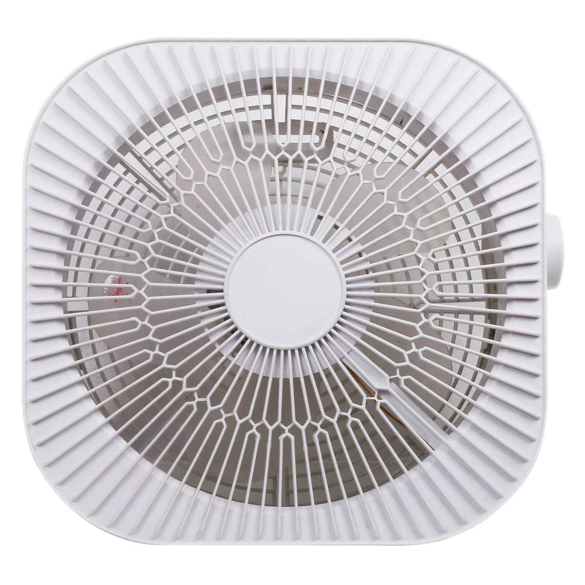 Optimus 12-In. 2-Speed 40-Watt Box Fan, White