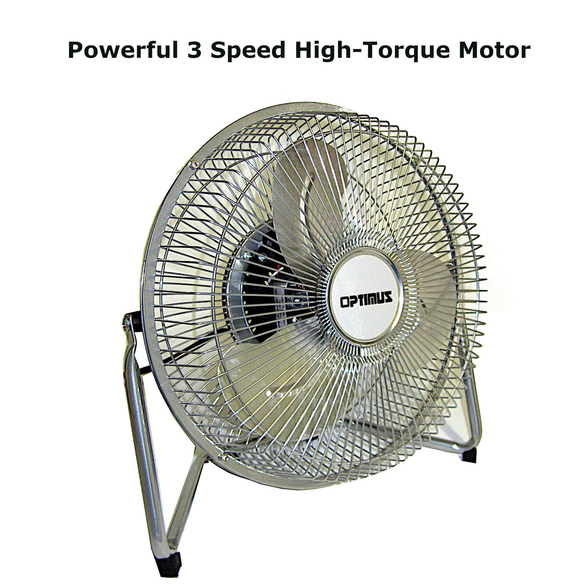 Optimus 9-In. 3-Speed High-Velocity Fan - 2
