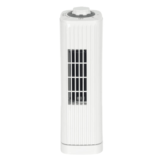 Optimus 14-In. Portable Oscillating Ultra-Slim Desktop Mini Tower Fan