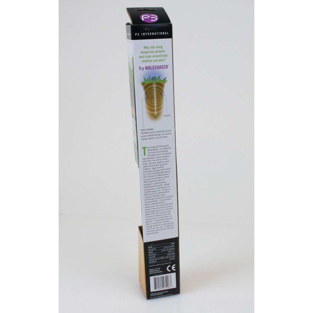 P3 International Vibrasonic Molechaser Pest Repeller - 5