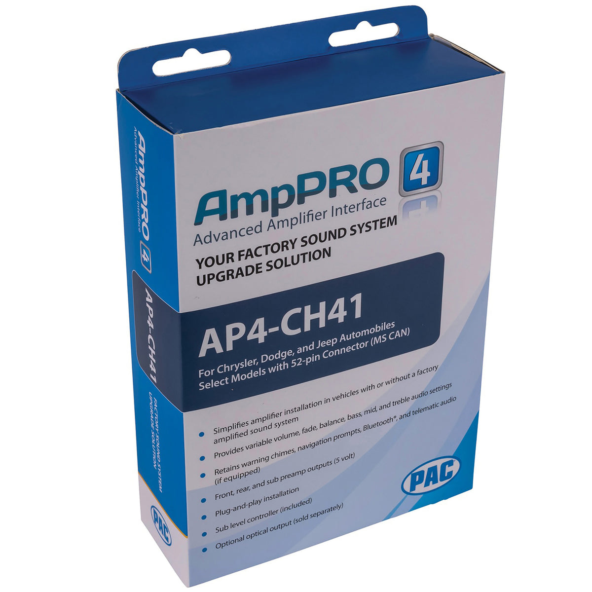 Pac AmpPRO 4 Amplifier Integration Interface for Select 2013 to 2024 - 10