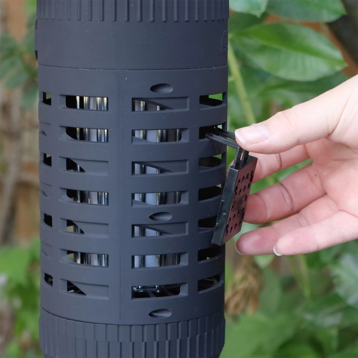 PIC Flickering Flame Solar Portable Insect Killer Lantern - 2