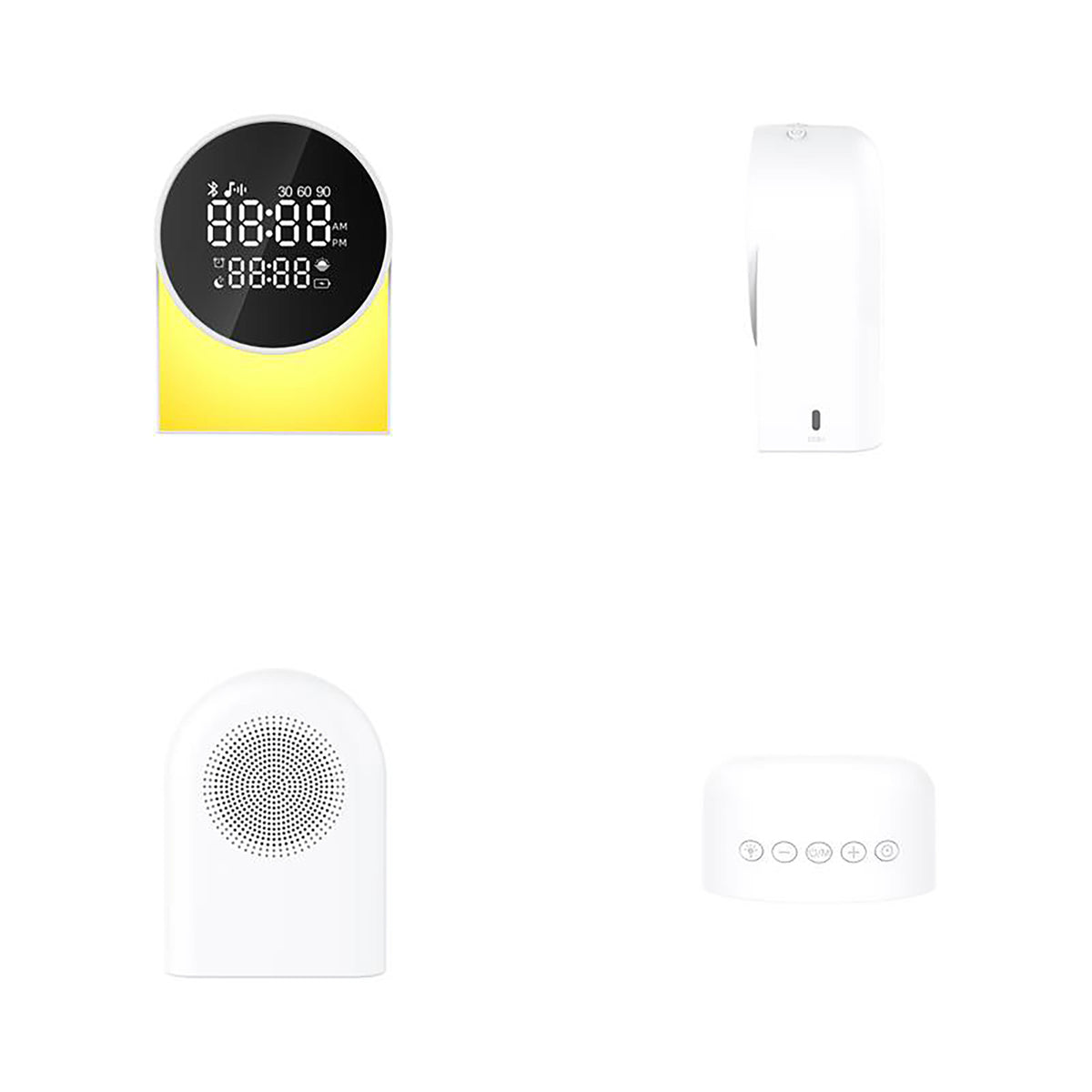 Priority Products Rechargeable Digital FM Radio Alarm Clock - 4