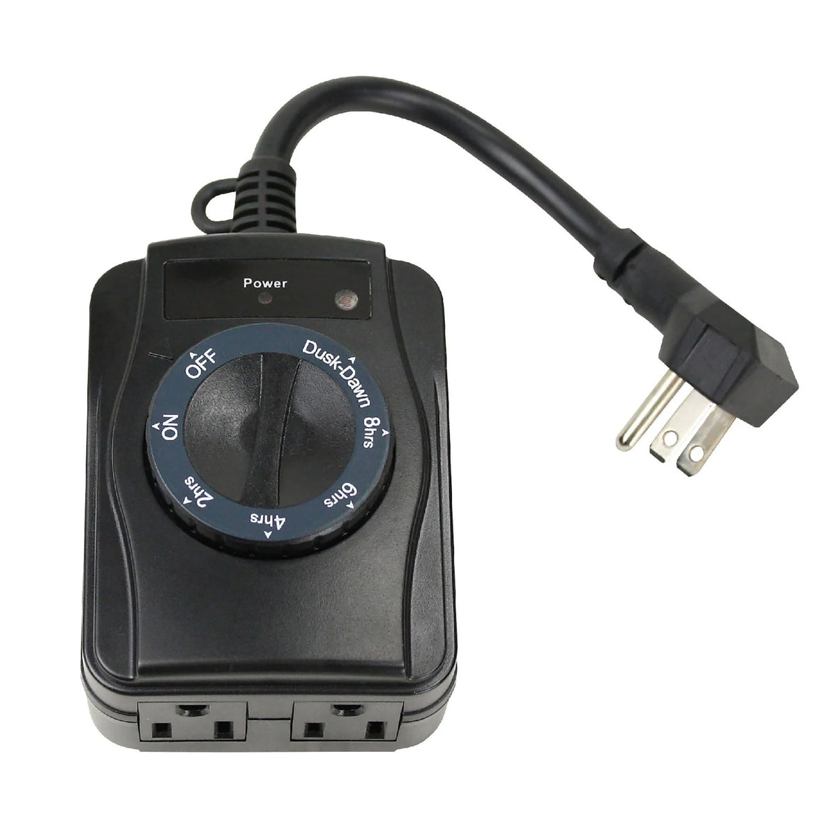 Prime 2-Outlet Grounded Outdoor Countdown Timer