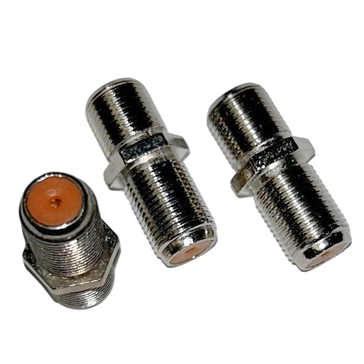 Eagle Aspen F-81 3-GHz Female-to-Female Barrel Splice Connector - 2
