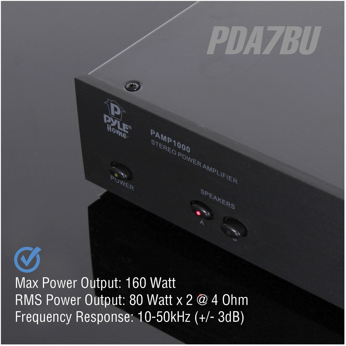 Pyle 2.1-Channel 200-Watt-Max Bluetooth Stereo Amplifier/Receiver - 4