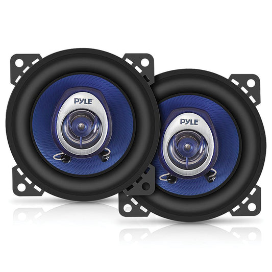 Pyle Blue Label 4-In. 180-Watt-Max 2-Way Coaxial Speakers