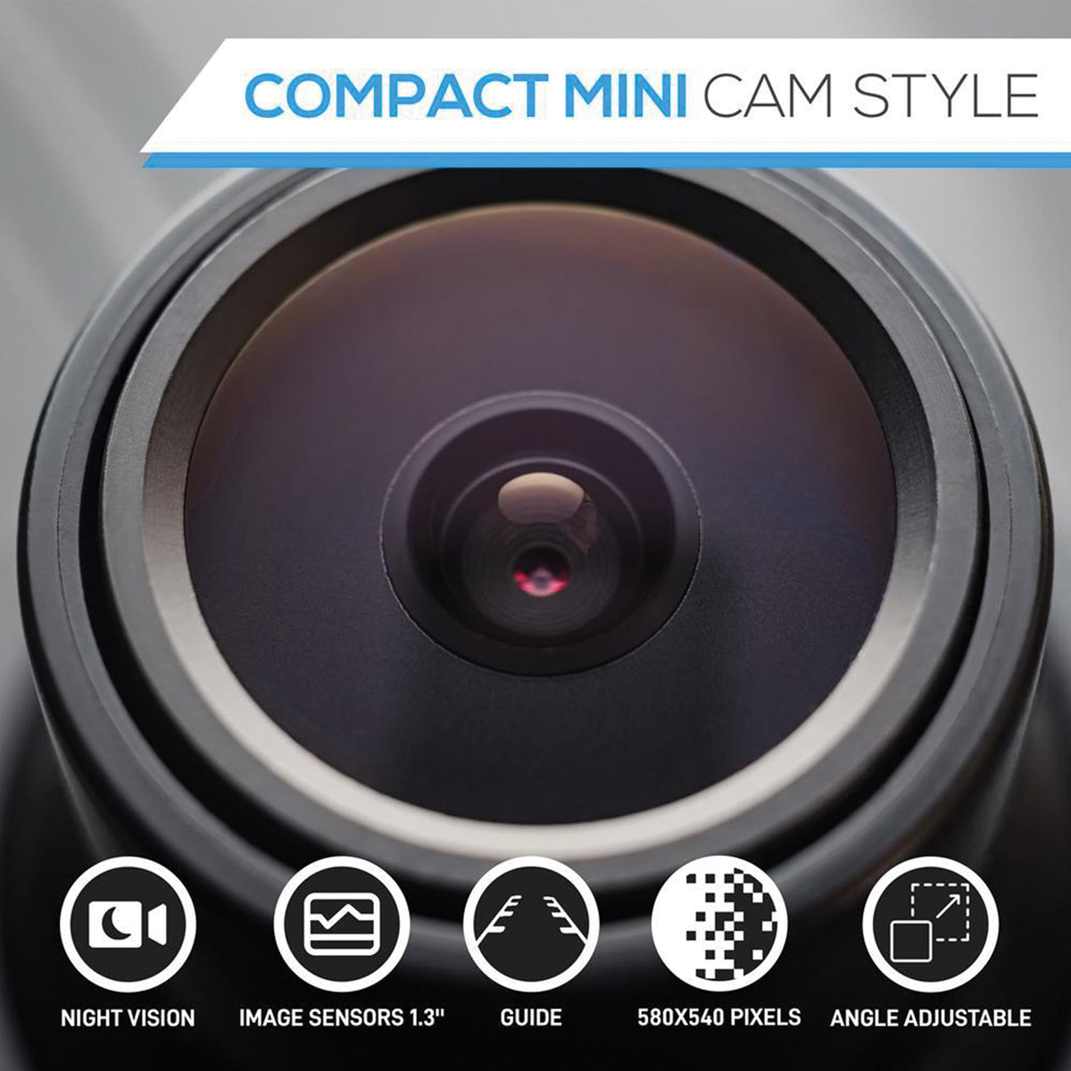 Pyle Front & Backup Camera with Universal Mount - 4