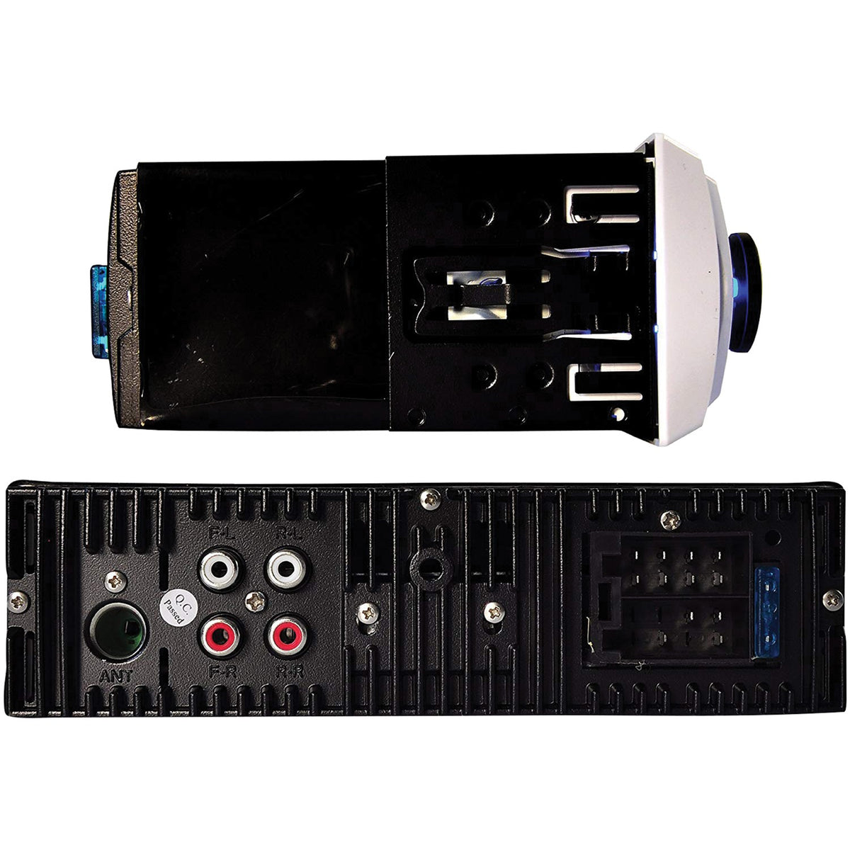Pyle Single-DIN In-Dash Digital Marine Stereo Receiver — White - 9