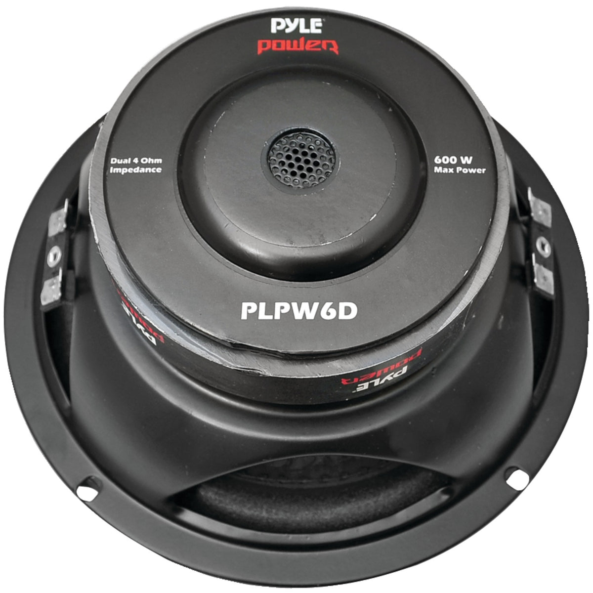 Pyle Power Series 6.5-In. 600-Watt-Max 4-Ohm Dual-Voice-Coil Subwoofer - 2
