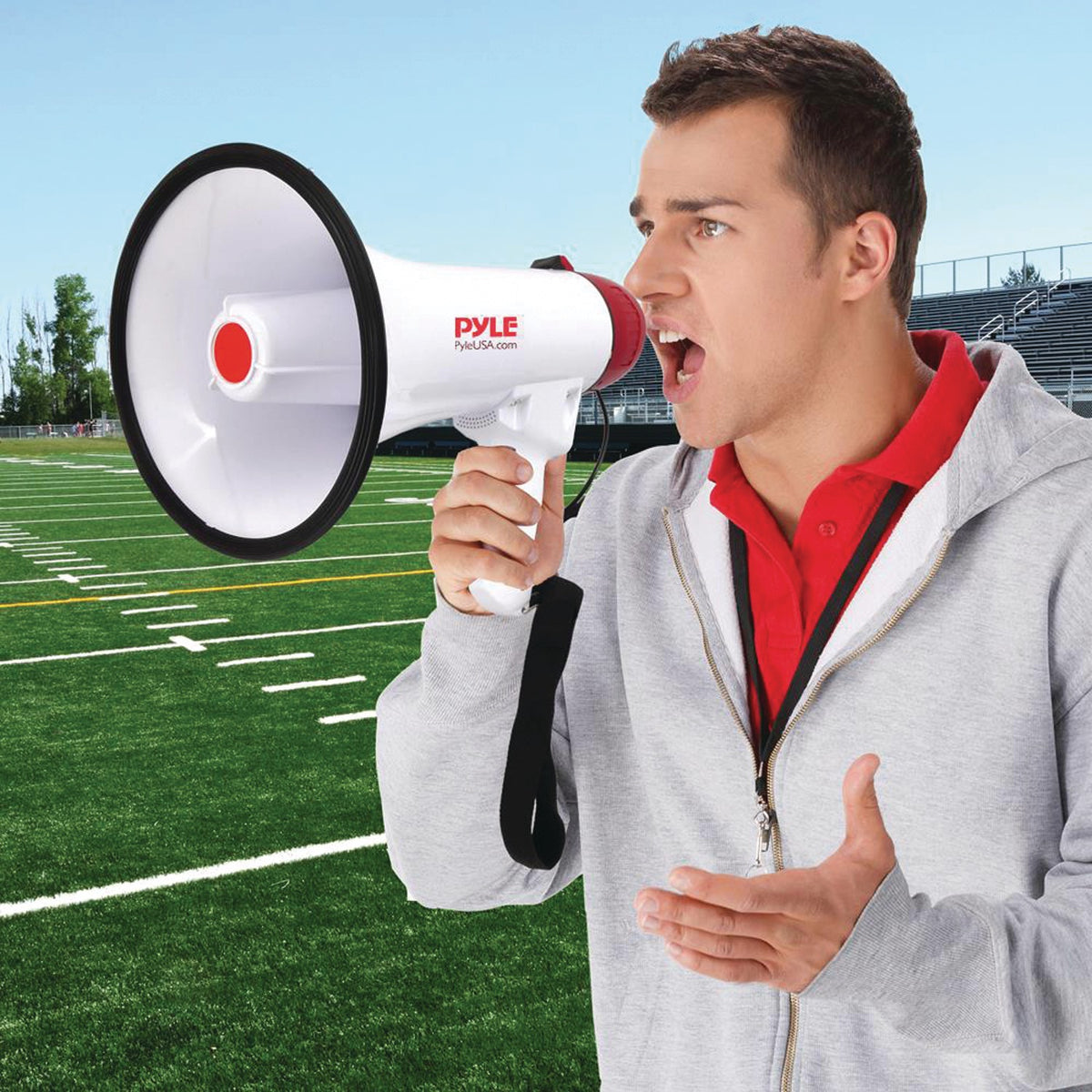 Pyle 40-Watt Bluetooth Megaphone Bullhorn - 8