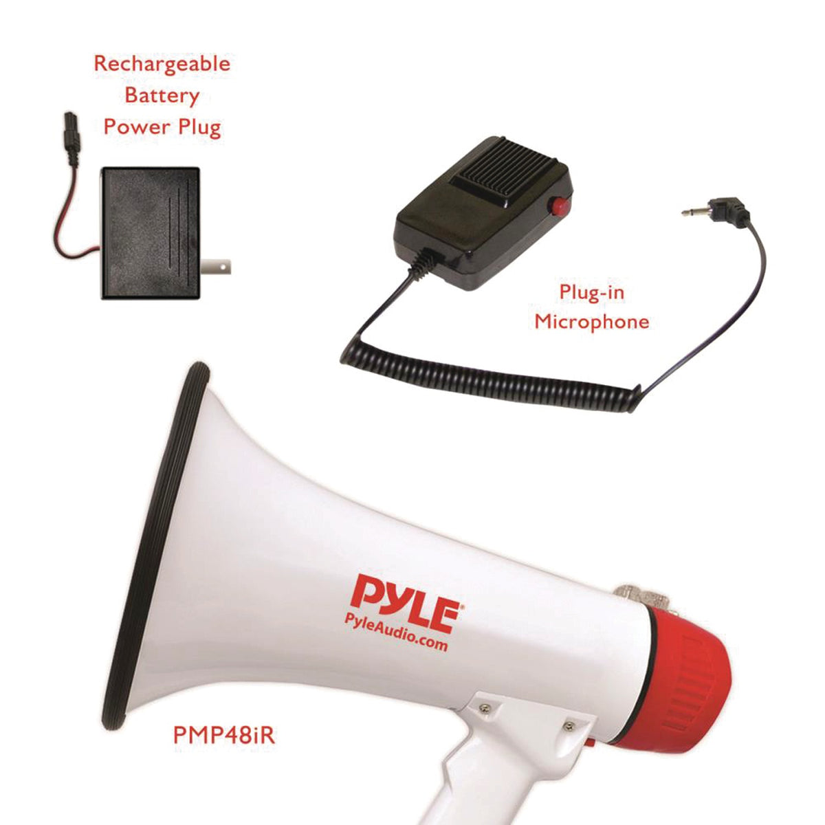 Pyle 40-Watt Professional Megaphone/Bullhorn - 8
