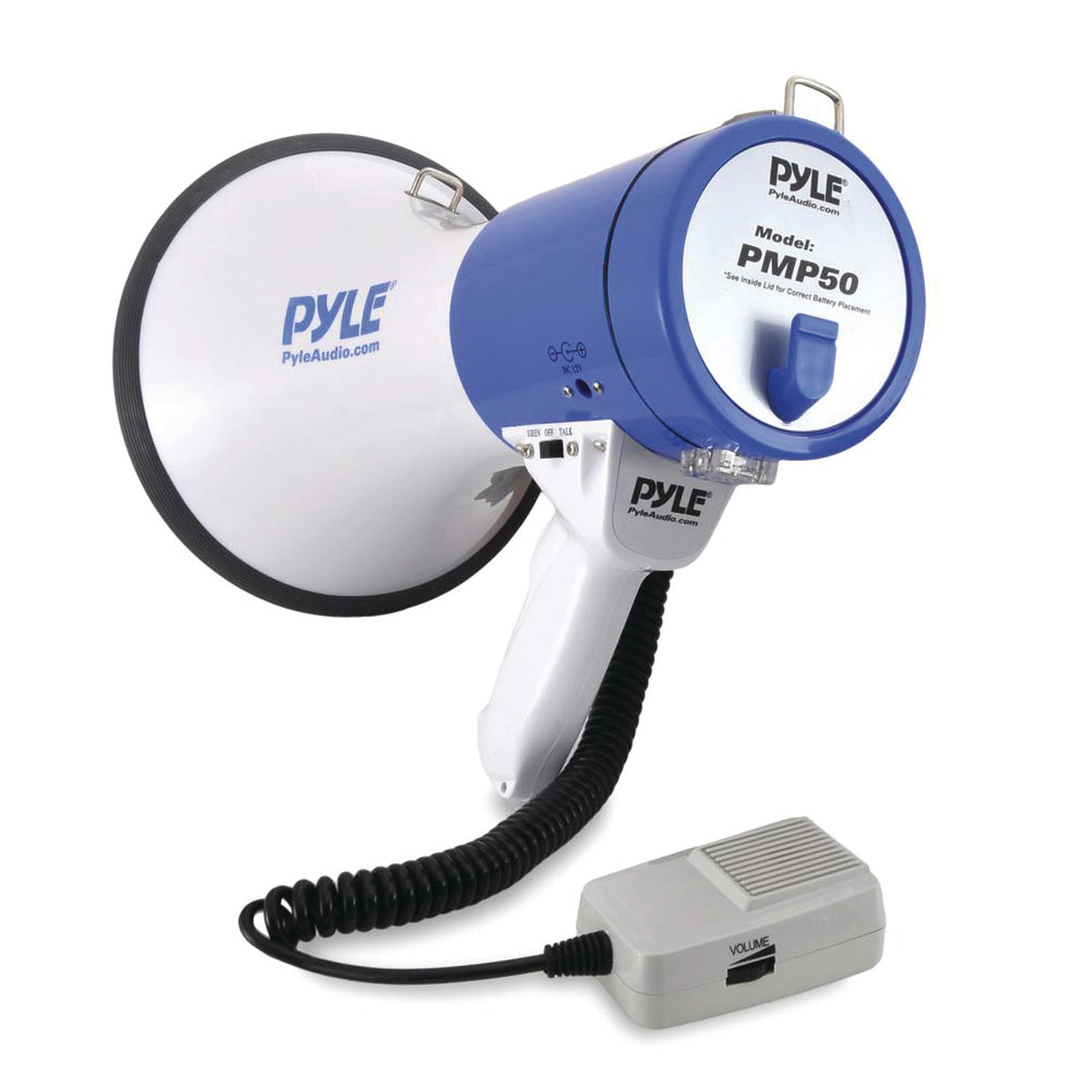 Pyle 50-Watt Professional Piezo Dynamic Megaphone - 3