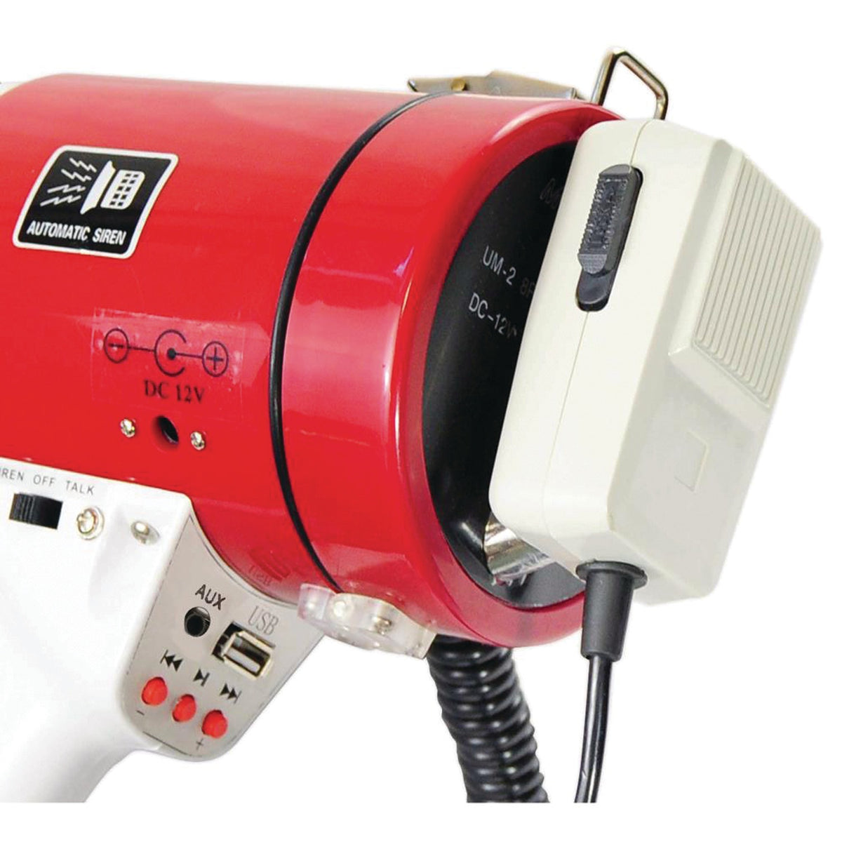 Pyle Professional Piezo Dynamic 50-Watt Megaphone with USB - 3