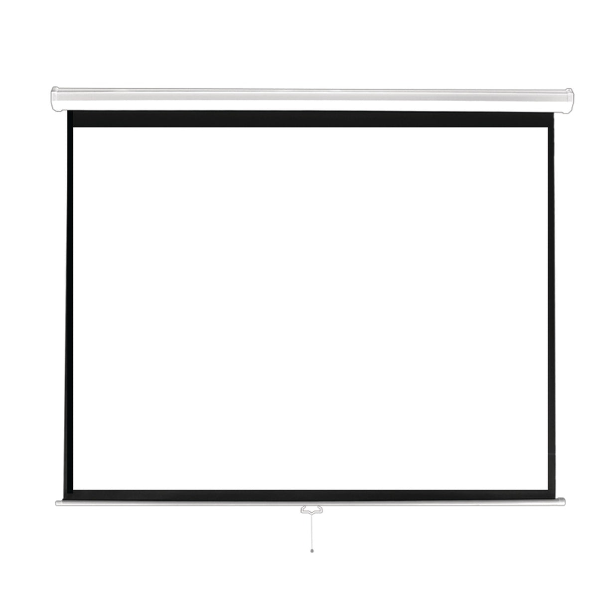 Pyle Universal Pull-down Manual Projection Screen (72 In.) - 4