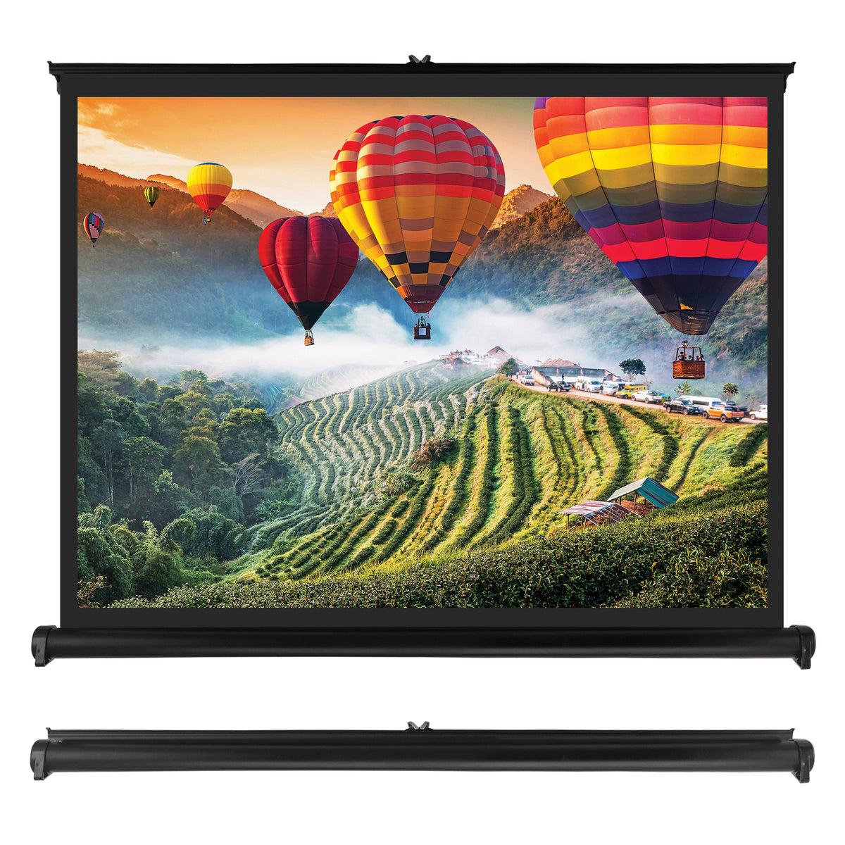 Pyle Retractable Pull-out-Style Manual Projector Screen (50 In.) - 17