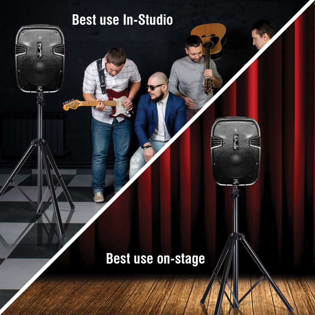 Pyle Tripod Speaker Stand (6ft) - 6