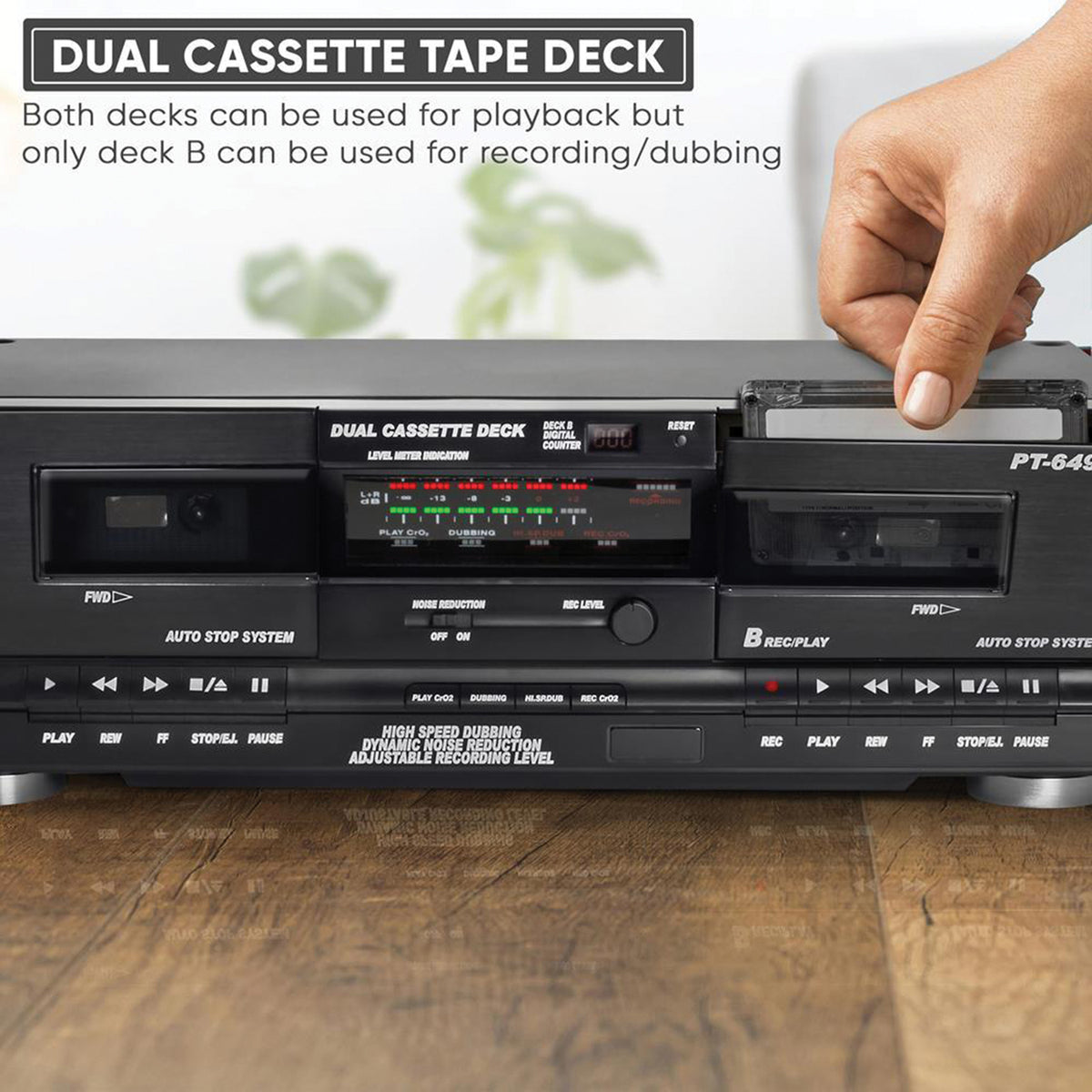 Pyle Dual Cassette Deck - 6