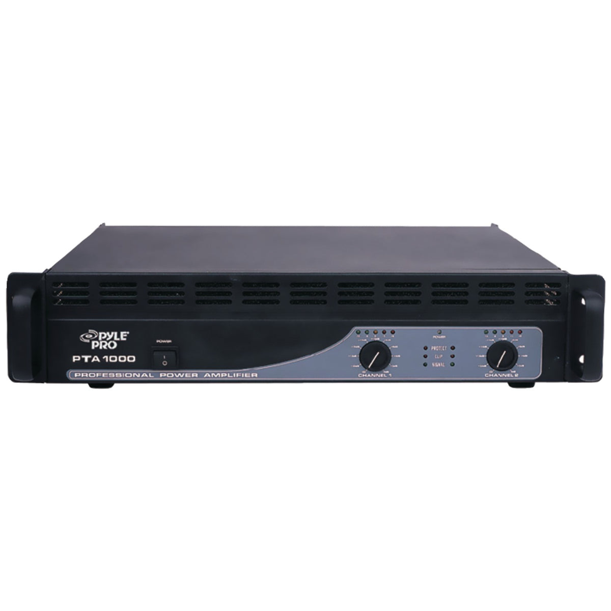 Pyle 1,000-Watt-Peak 2.0-Channel Bridgeable Rack-Mountable Pro Amplifier