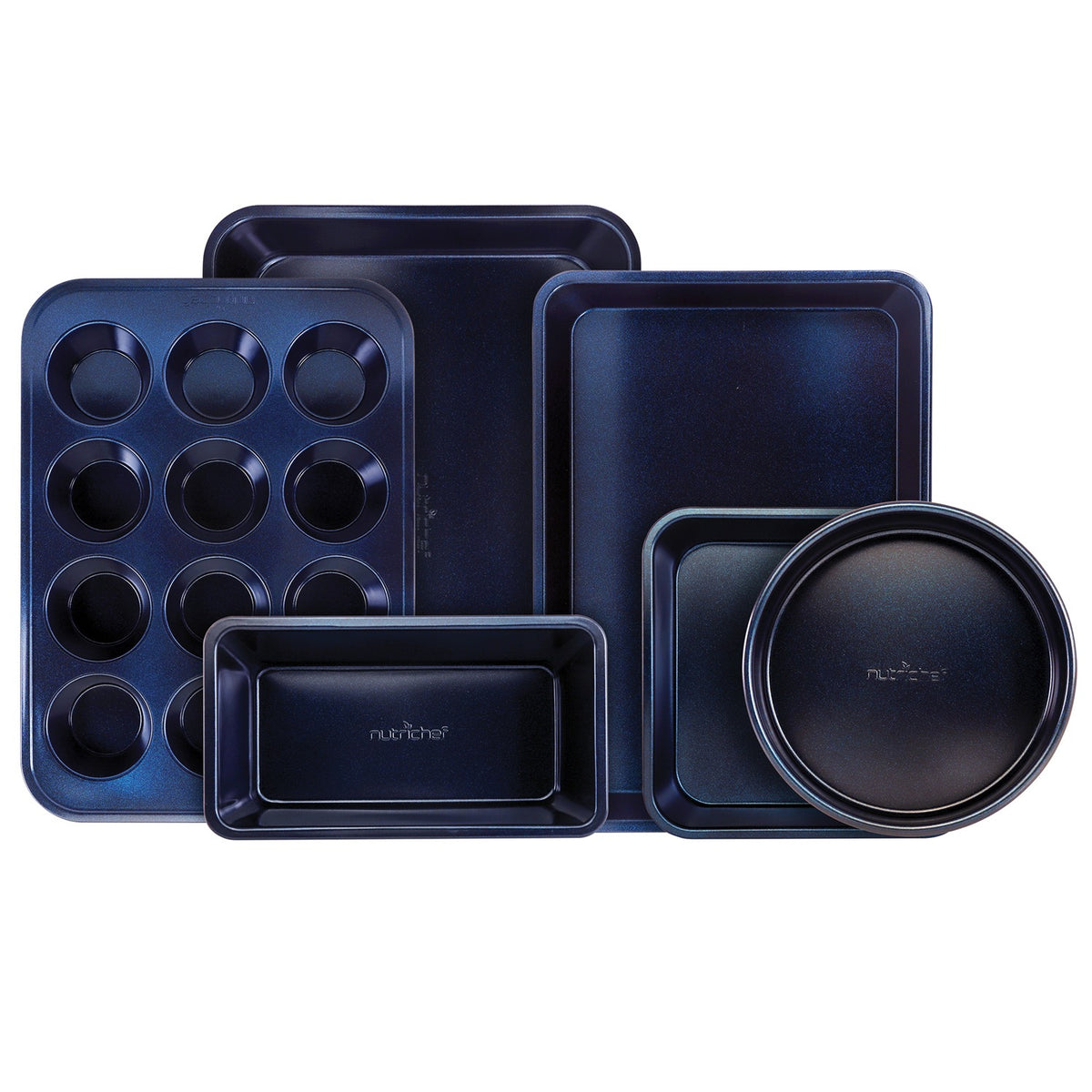 NutriChef Kitchen Oven Baking Pans - 8