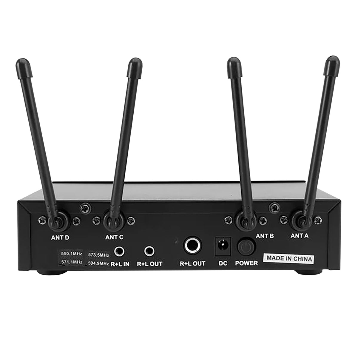 Pyle Home and Office UHF 50-Channel Wireless Microphone System - 8