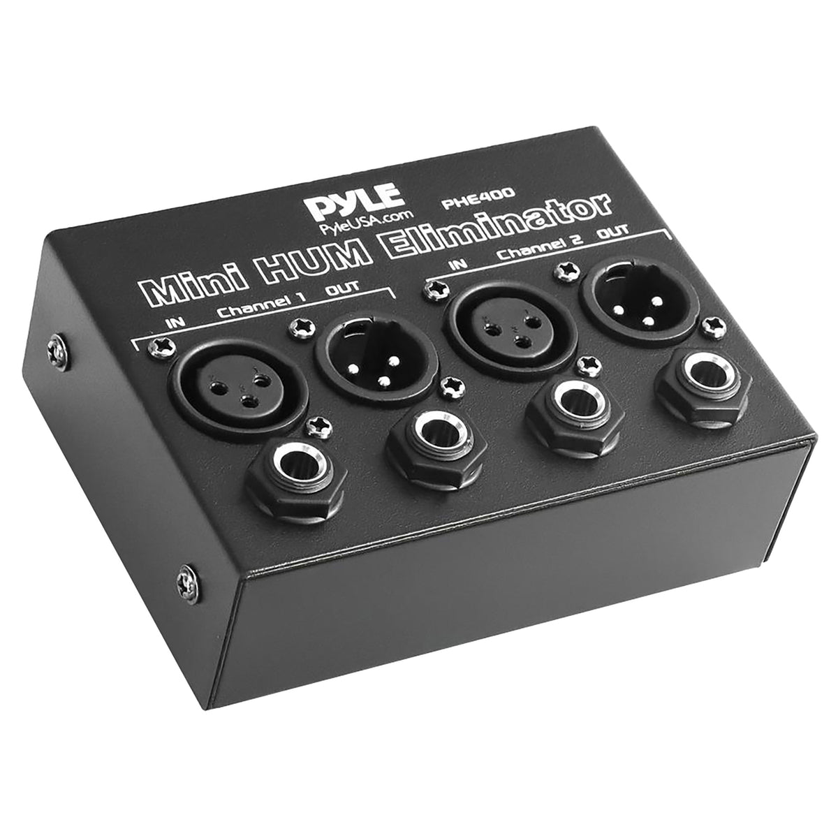 Pyle 2-Channel Mini 60-Hz AC Hum Eliminator Box - 7