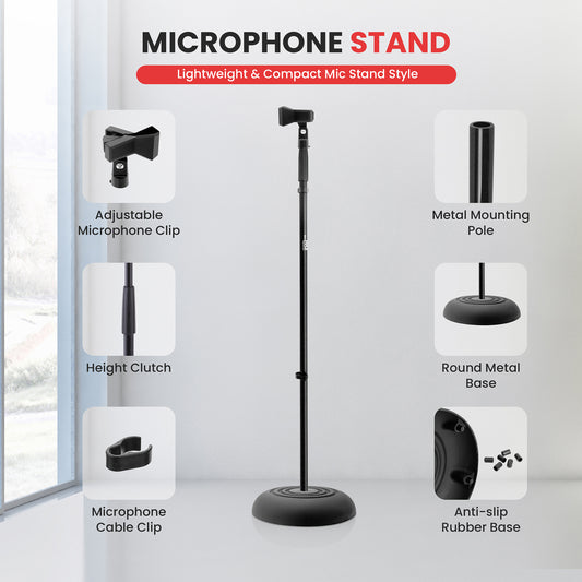 Pyle Universal Microphone Stand