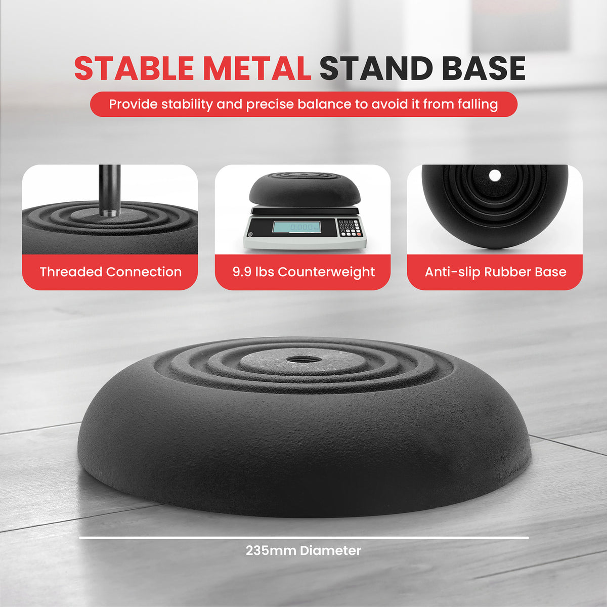 Pyle Universal Microphone Stand - 4