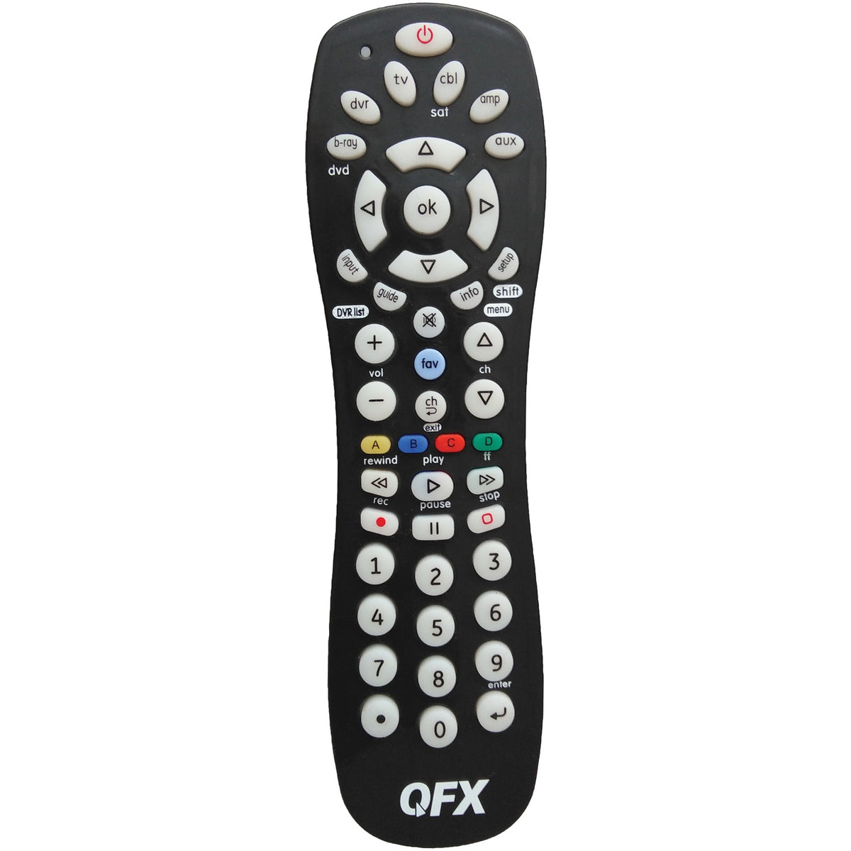 Qfx 6-Device Universal Remote