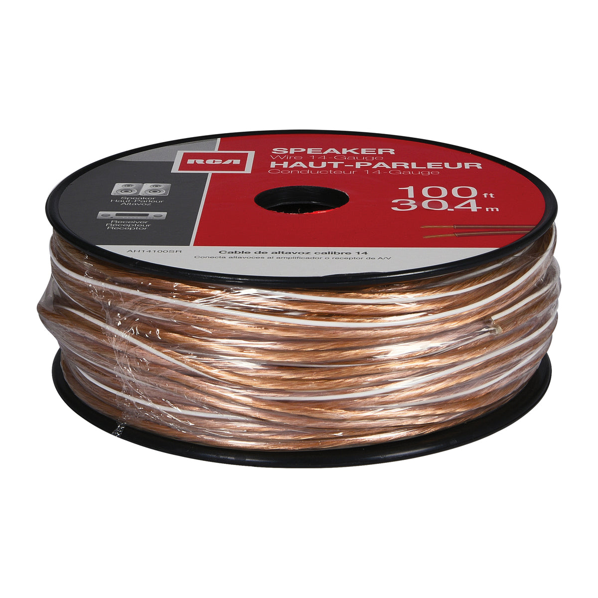 RCA 14-Gauge Speaker Wire (100 Ft.) - 6