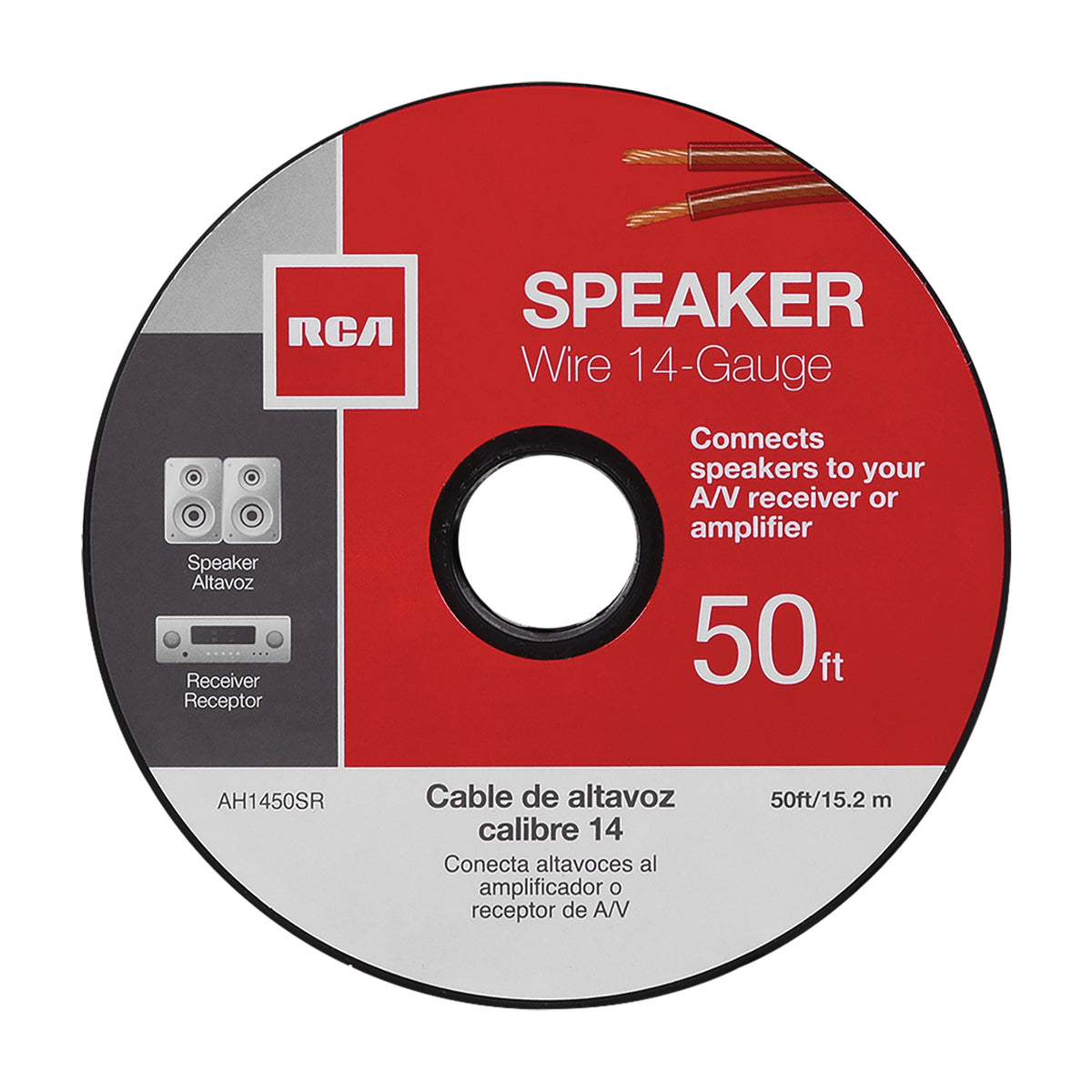 RCA 14-Gauge Speaker Wire (50 Ft.) - 6
