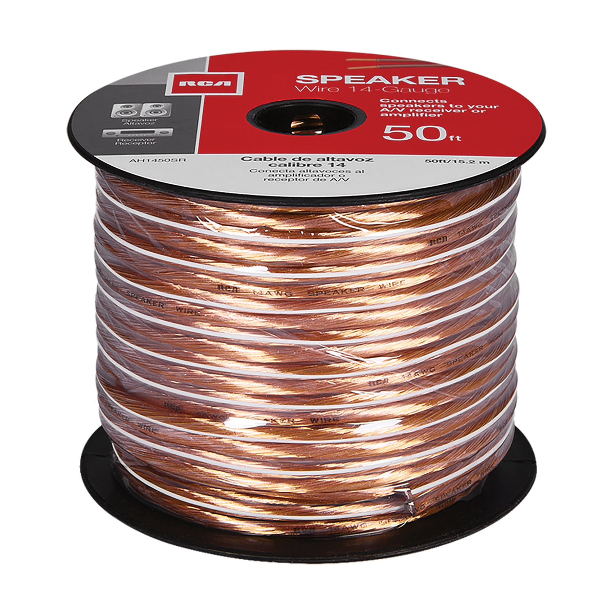 RCA 14-Gauge Speaker Wire (50 Ft.) - 3