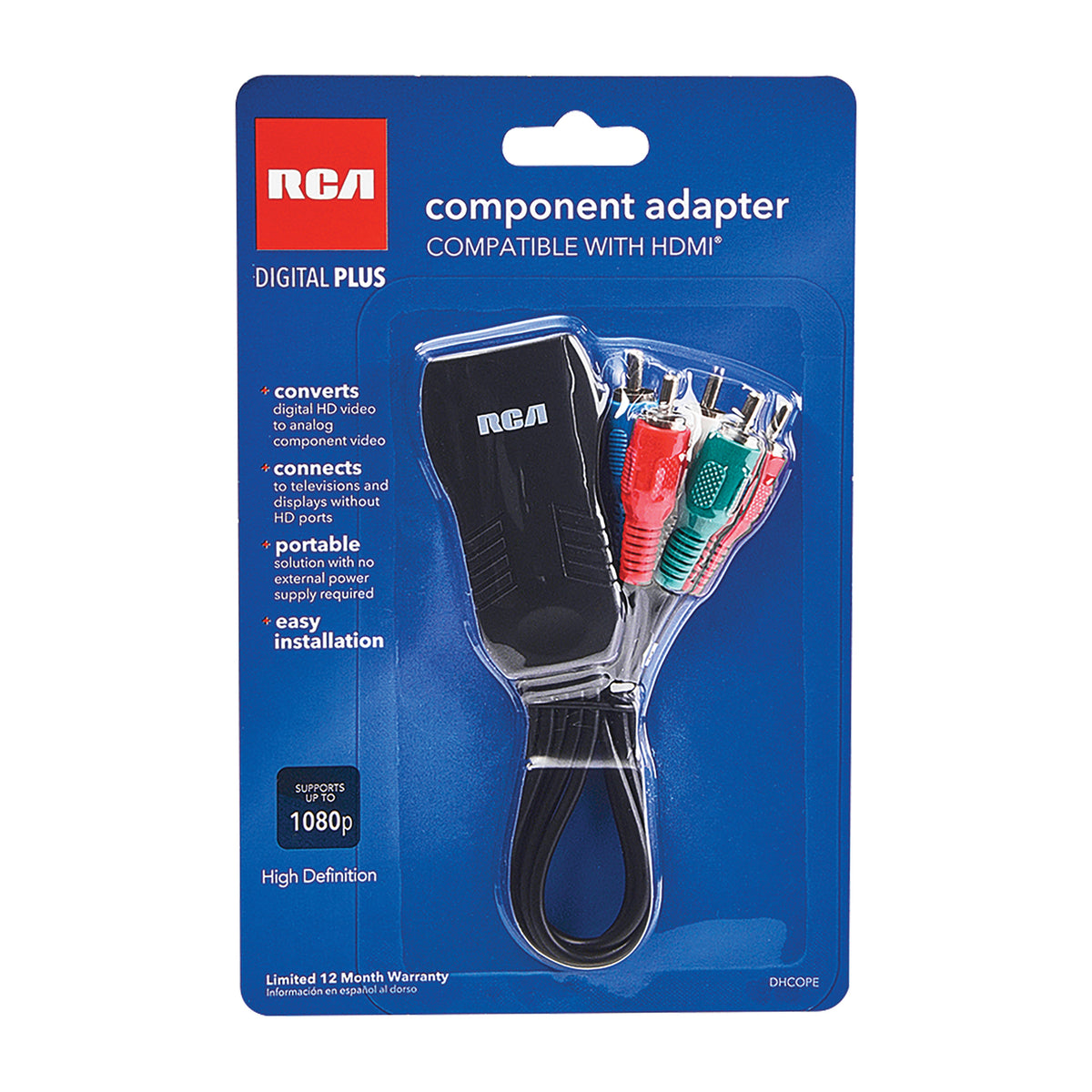 RCA HDMI to Component Video Adapter - 5