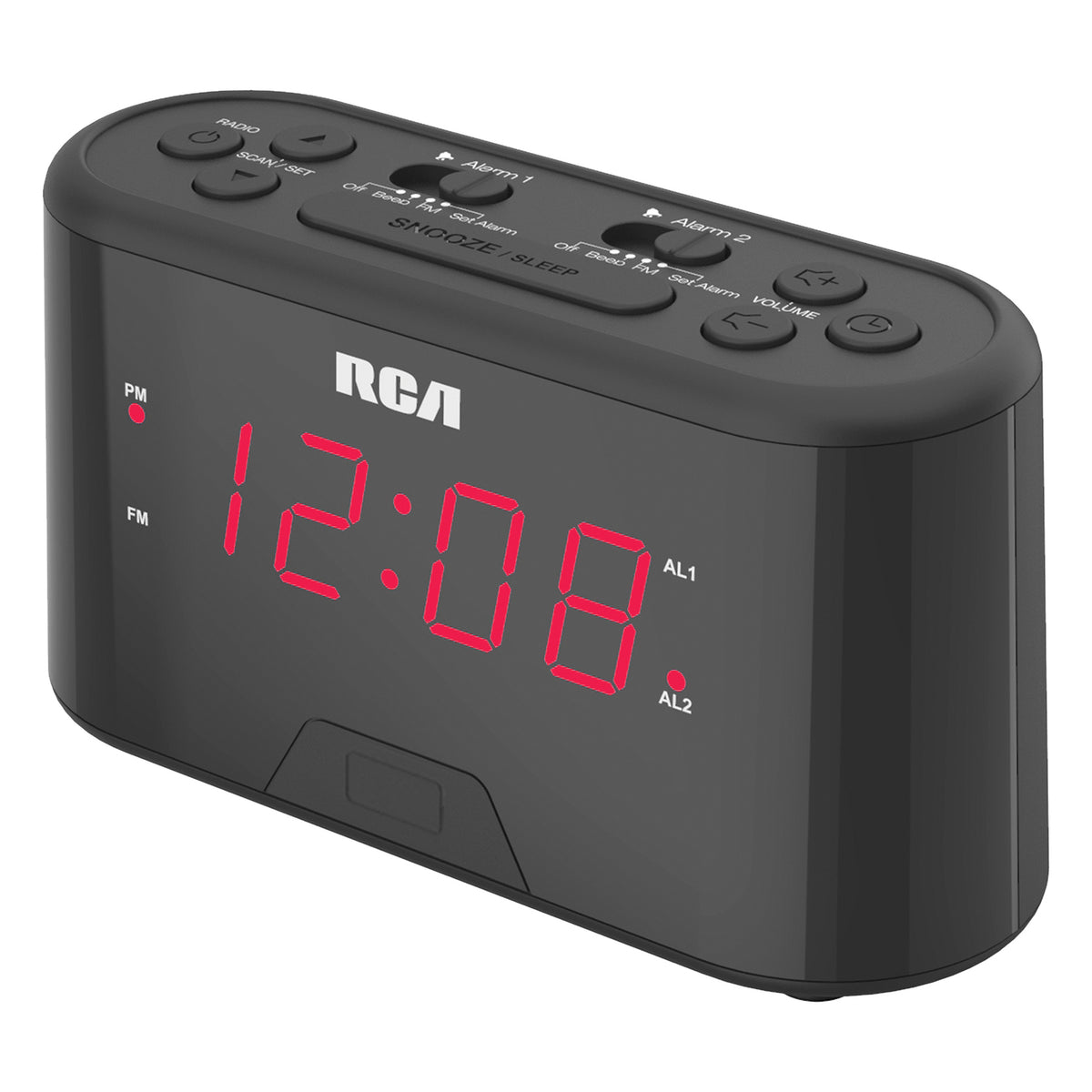 RCA Digital FM Radio Alarm Clock - 3