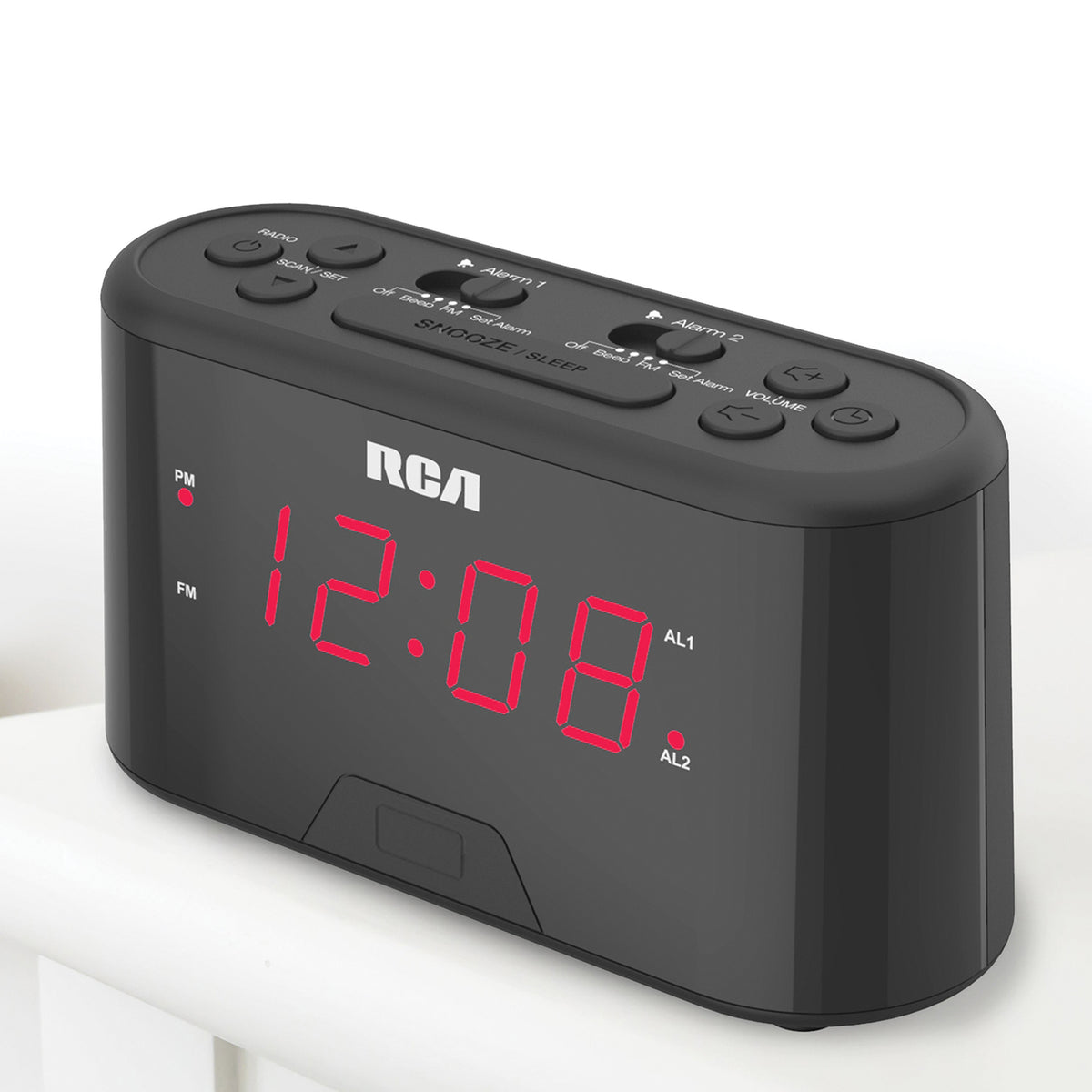 RCA Digital FM Radio Alarm Clock - 2